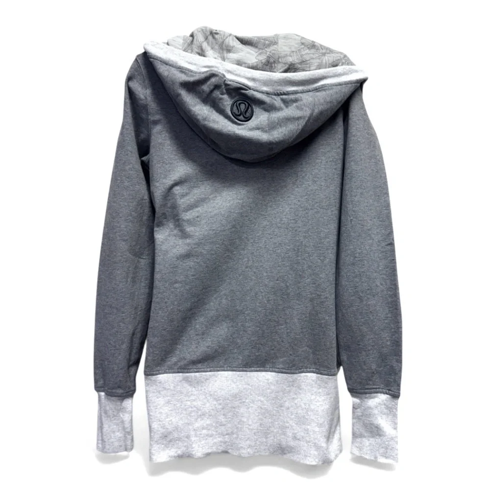 Lululemon Athletica Gray Zip Up Hoodie Sz.8